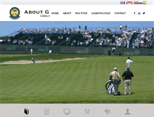 Tablet Screenshot of about-golf.org